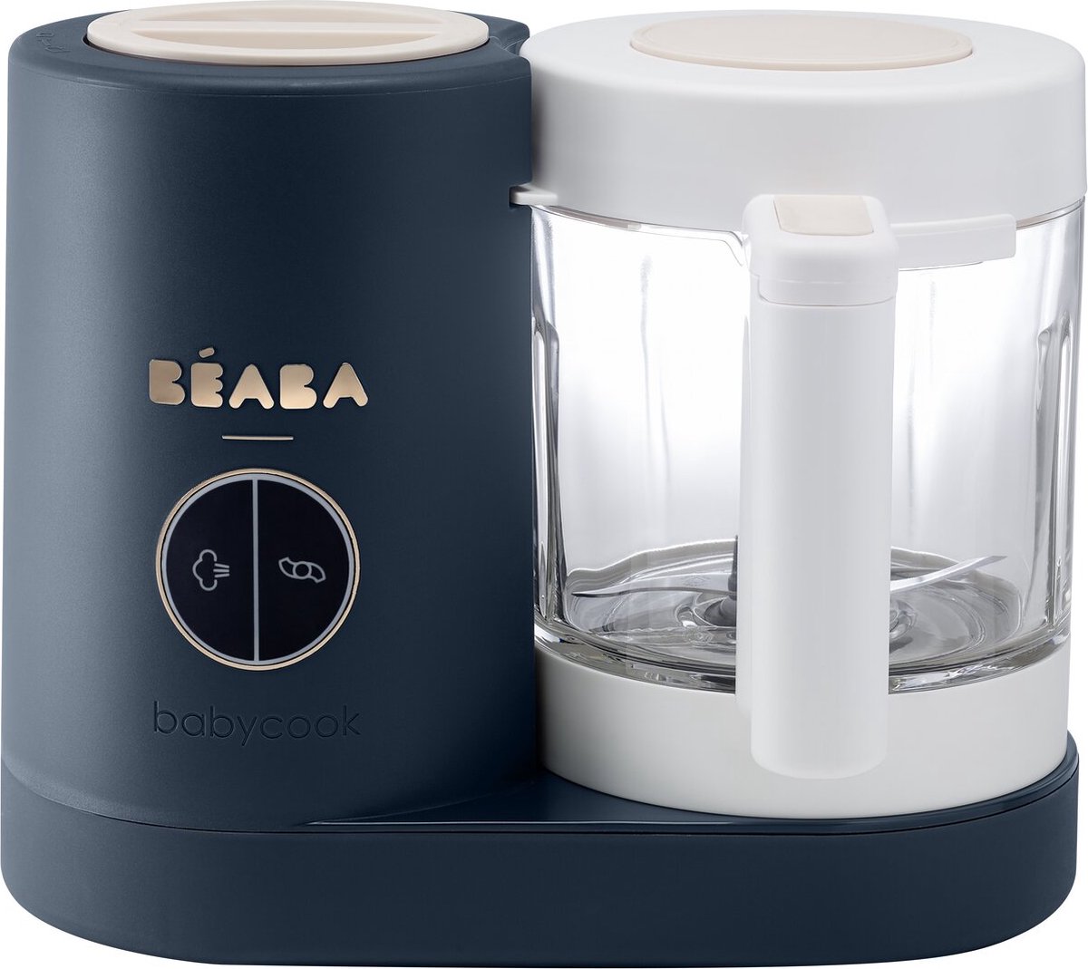 Goedkoopste Béaba Babycook Neo® - 4-in-1 Babyvoeding Bereider - Stoomkoker en Baby Foodprocessor - Glazen Kom - Blauw
