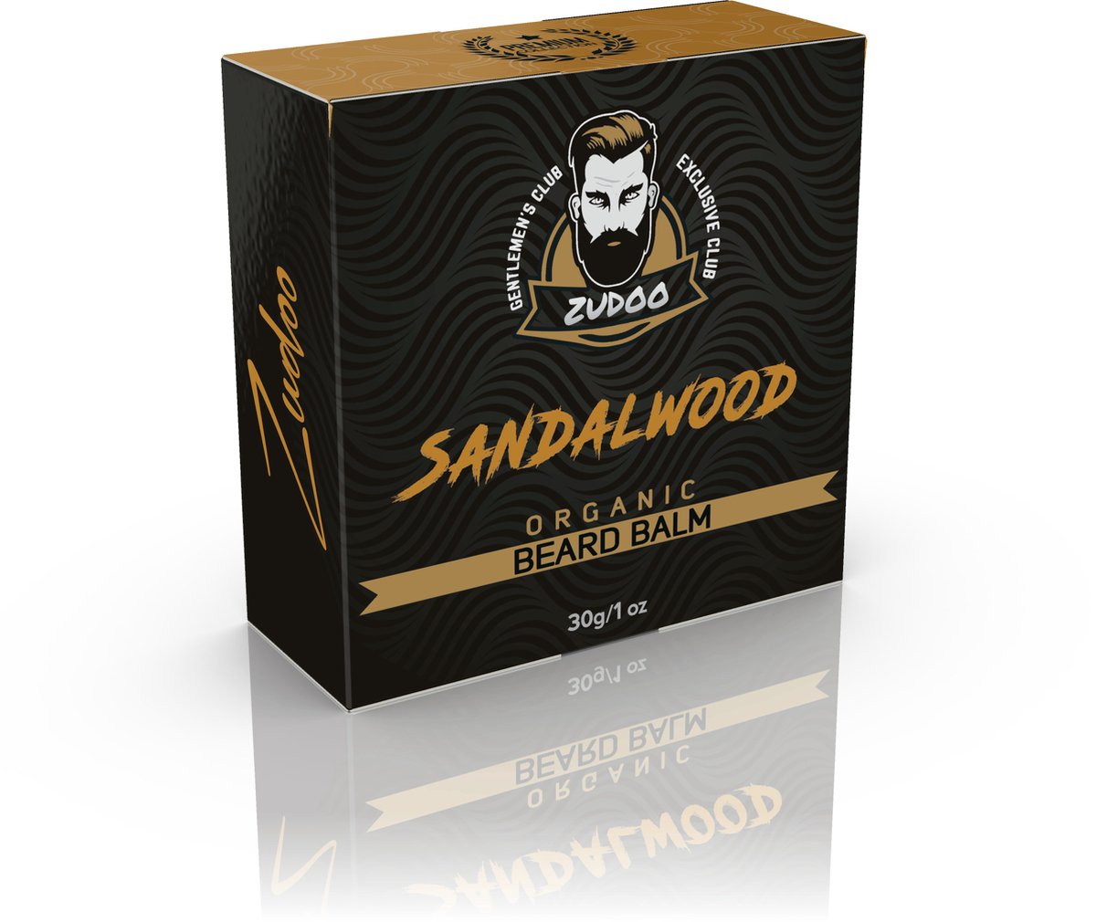 Zudoo's Baard Balsem - Sandalwood - Voor Alle Baarden en Huidtypes - Duurzaam