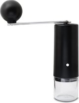 Bol.com Handkoffiemolen: Handmatige koffiemolen voor koffie en espresso - Keramische koffiemolen met CrushGrind technologie. cof... aanbieding