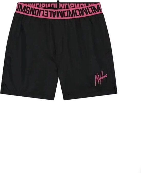 Malelions venetian boardshort in de kleur zwart.