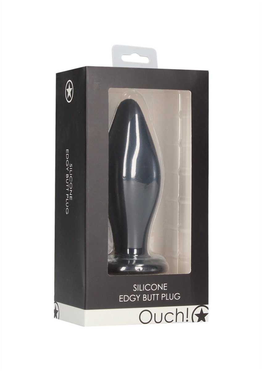 Shots - Ouch! Edgy - Butt Plug black