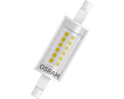 OSRAM LED lamp - Buis R7S 78mm - 7W - 806 lumen - warm wit - helder - niet dimbaar