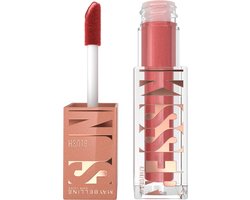Maybelline New York Sunkissed Liquid Glow Blush - 6 City Sizzle - blush voor alle huidtypen - verrijkt met vitamine E - voor een sunkissed glow - voelt licht aan op de huid - inclusief applicator