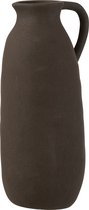 J-Line vase Cruche - céramique - noir - large - 36 cm de hauteur