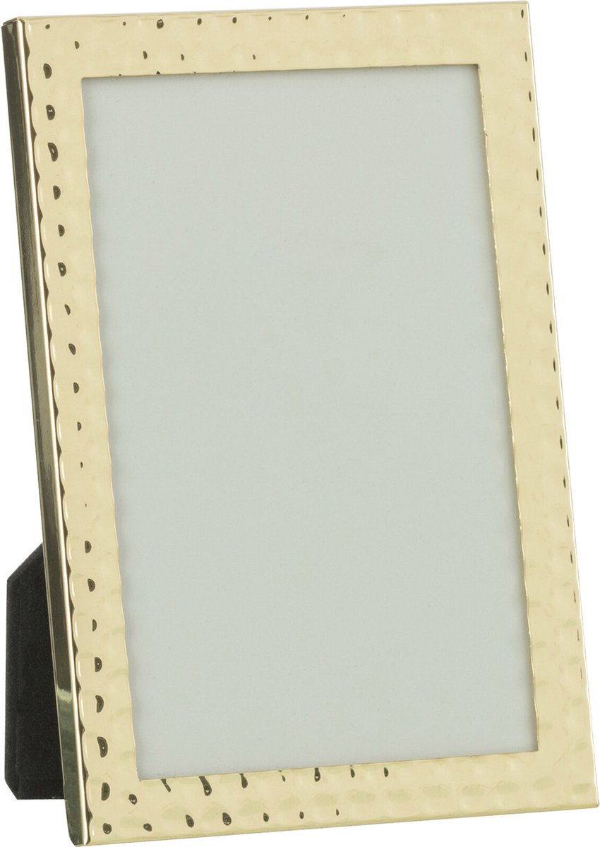 J-Line fotolijst Gehamered Boord - metaal - goud - large - 2 stuks