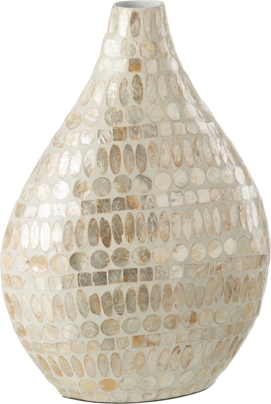 J-Line Vase Alpha Perle Beige