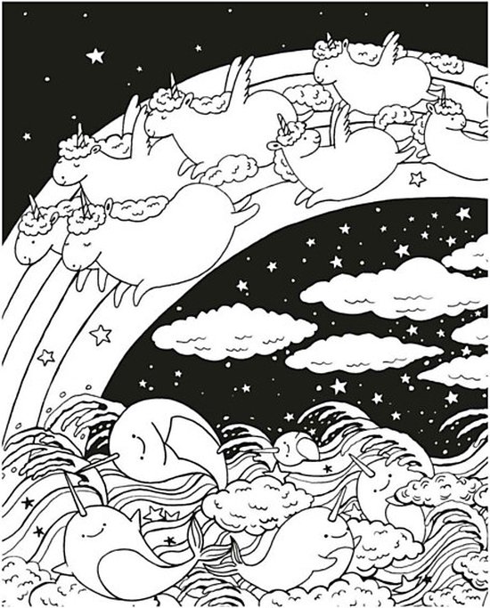 1001 lieve eenhoorns kleuren