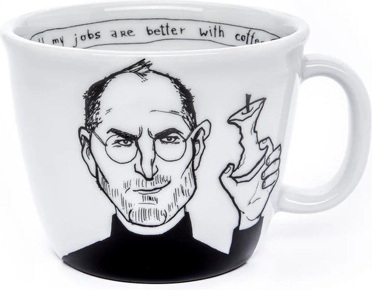 Polona Steve The Apple Seller Beker/mok - White