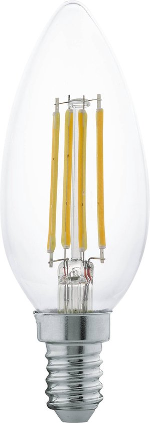 EGLO LED Lamp - E14 - 9,8 cm - Helder - 2700K