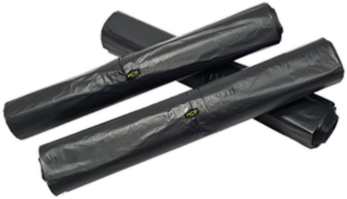 Goedkoopste Pedaalemmer zak - 63x70 zwart - 1000 stuks