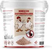 Terre de diatomée (Hemexcide) - utilisation contre les poux rouges et acariens - 10 litres de poudre - Poulets