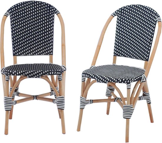 sweeek - Set van 2 stoelen montmartre, 48x58x90cm