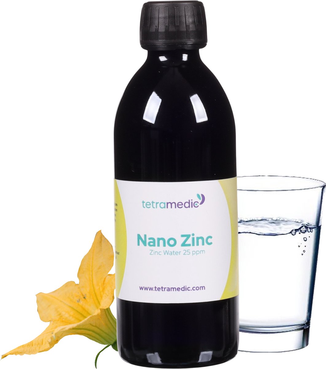 Goedkoopste Nano Zinc | Colloïdaal Zink - 250 ml - 25 ppm