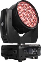 Overeem products 2x professionele discolamp met strobelight - discolamp - 19x 15w led lampen - draaibaar