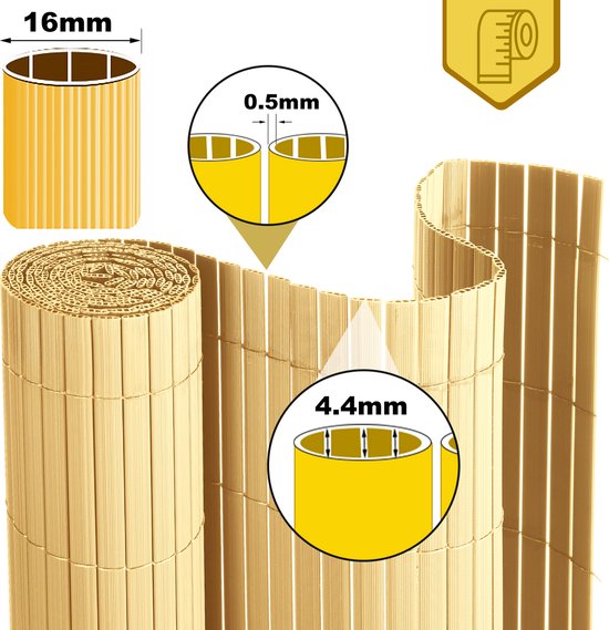 Balkonscherm 80 x 950 cm Windscherm Uv-Bescherming Ademend Balkon Privacy Scherm Scheurvast, Privacy Scherm, met Kabelbinders Oogjes Koord Voor Terras, Tuin, Hemelsblauw