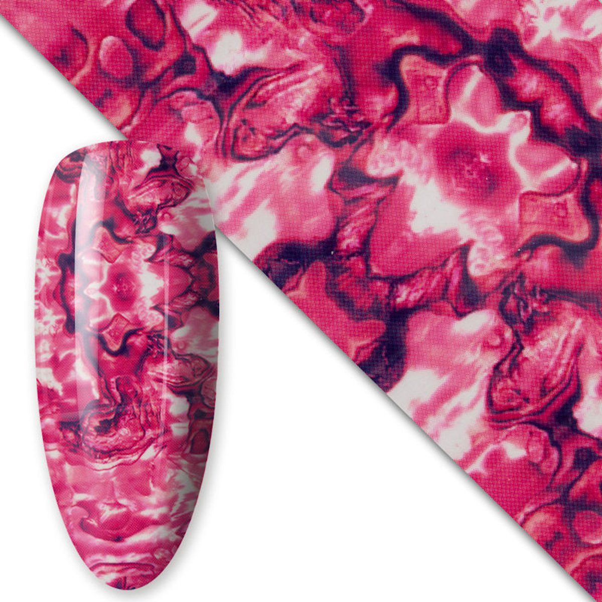 DRM Transferfolie Nageldecoratie 80cm. Mix #23