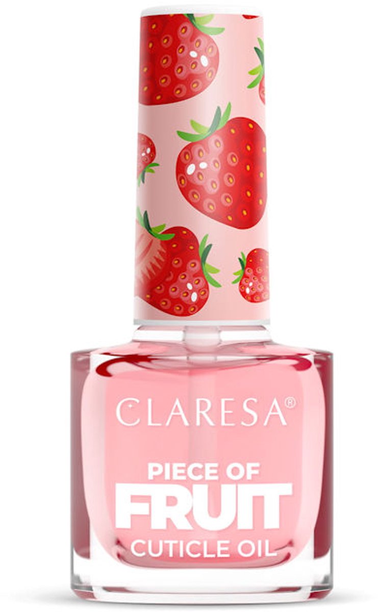 Claresa Piece Of Fruit - Nagelriem Olie Strawberry 5ml