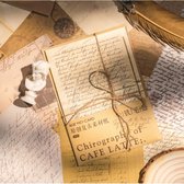 Journaling Papier Set - Vintage Brieven - Vintage Letters - Set 20 stuks voor o.a. bulletjournal, scrapbooking en kaarten maken