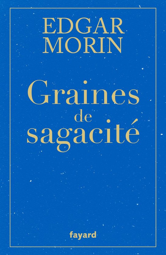 Graines de sagacité - cover