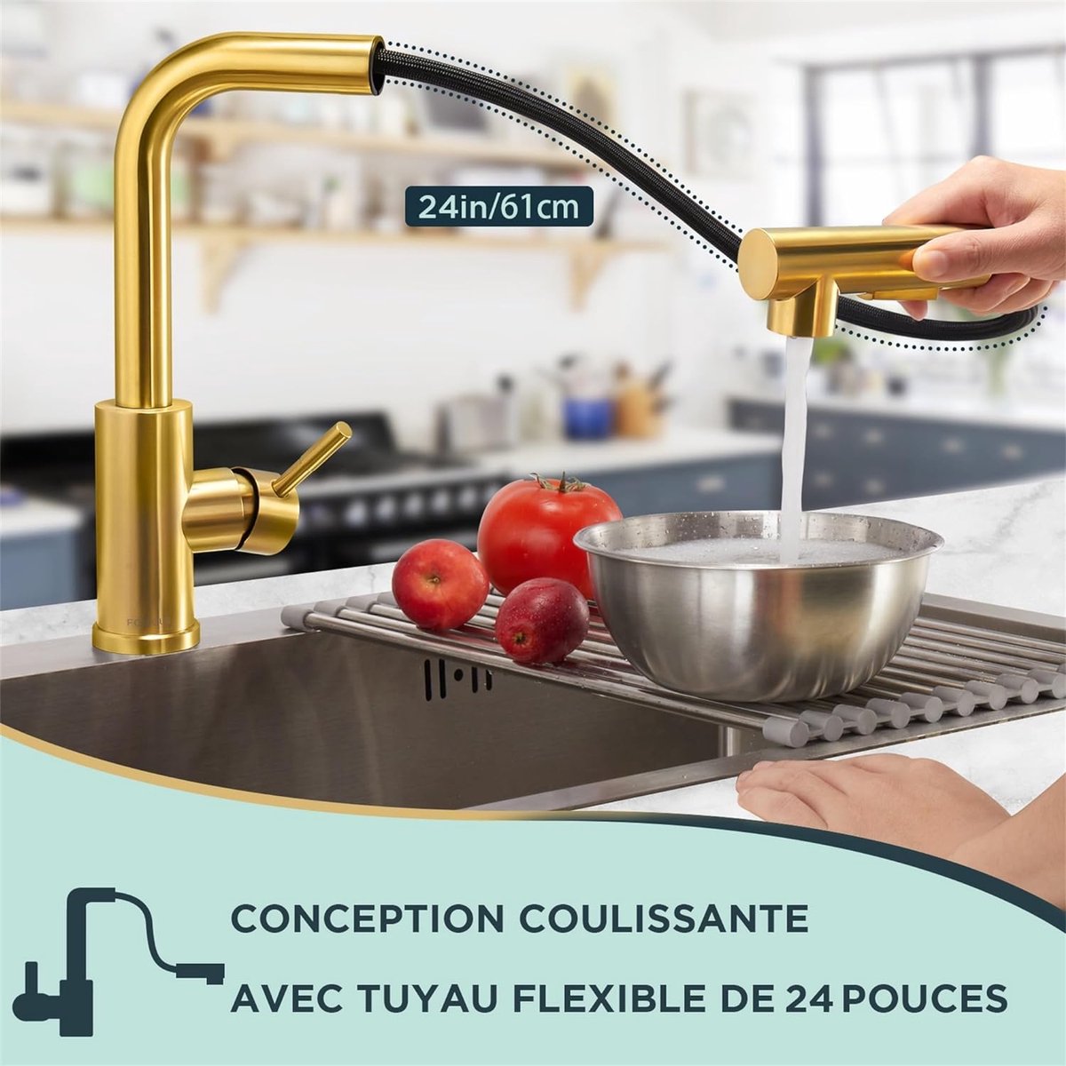 Kitchen faucet - keukenkraan - luxe keukenkraan - keuken - Universal - kitchen faucet