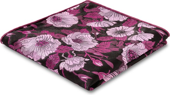 Dianthus | Roze Zijden Pochet met Bloemen