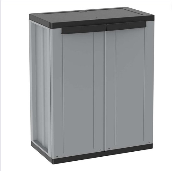 Armoire extérieure Armoire de rangement de jardin en plastique - Armoire extérieure avec résine de haute qualité - Armoire de jardin Armoire de rangement en plastique pour l'extérieur