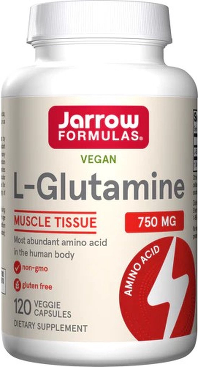 Goedkoopste Glutamine 120 capsules 750mg | Jarrow Formulas