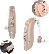 CN Essentials - Gehoorapparaat - Gehoorversterker - Voor Ouderen en Slechthorenden - Versterkt het geluid - Met oplaadkabel - 4 Geluidsmodusi - Als beste uit de test - Oplaadbaar - Bluetooth