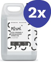 Miniml Glansspoelmiddel Parfumvrij - 5L Refill (2x 5L)