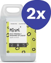 Miniml Afwasmiddel Appel - 5L Refill (2x 5L)