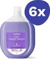 Method Handzeep Refill - Franse Lavendel (6x 1L)