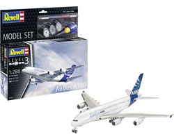 foto van 1:288 Revell 63808 Airbus A380 model voor Floris