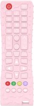 Baby Afstandsbediening - Baby Speelgoed - Babyshower - Baby - Peuter - Peuter Speelgoed - Bijtring - Bijtspeelgoed - BPA-vrij - PVC-vrij - 100% Siliconen - Kraamcadeaus - Ijsblokjesvorm - Teething Ring - Remote Control Teething - Roze - Pink -
