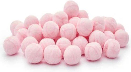 Roze Snoep kogelbal aardbei-Dr. sour 1 kilo