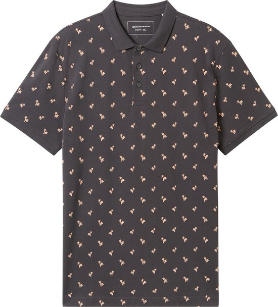 Tom Tailor Poloshirt Polo Met Print 1042114xx12 Mannen