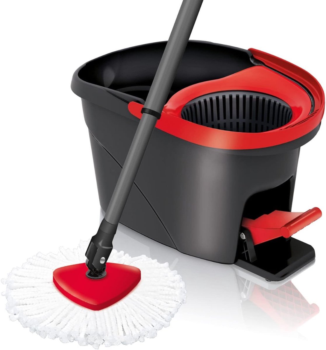 Dweil - Mop - vloerreinigingsset - Microvezelhoes - Schoon - Compleet