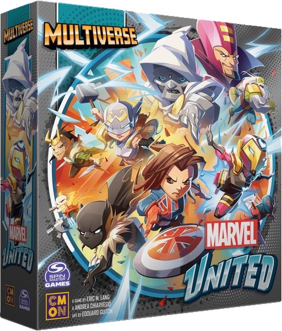 Foto: Marvel united multiverse core box engelstalig bordspel