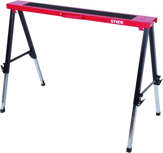 Tréteau de travail pliable - Brennenstuhl MB 120 KH - Noir/jaune