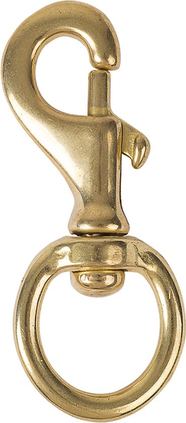 DITK-U 12 stuks gouden sleutelhangers D-ringen draaibare kreeft haken draaibare karabijnhaak van legering voor het maken van handgemaakte tassen rugzakken knutselen gebruikt