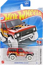 HOT WHEELS NISSAN PATROL CUSTOM RED/WHITE 34/250 1:64 FIRST RESPONSE 5/10