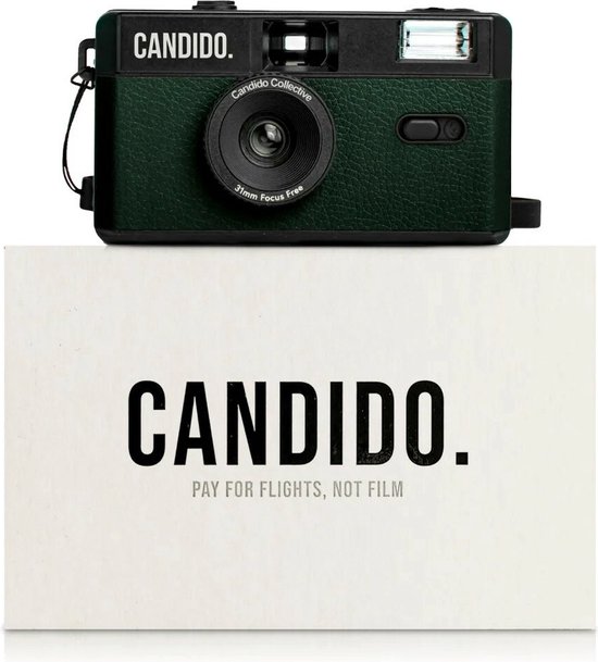 Herbruikbare Candido film camera (Groen)