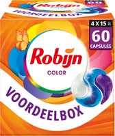 Bol.com Robijn Classics Color 3-in-1 Wascapsules - 4 x 15 wasbeurten - Voordeelverpakking aanbieding