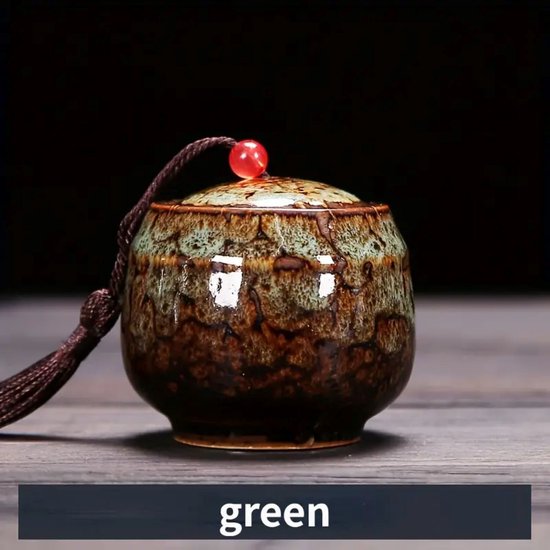 Mini crematie as urn van kristalglas 'Memorie' zwart-wit