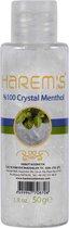 Harem's 50 grammes Crystal Menthol 100% - Rhume - Sauna - Comestible