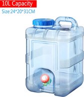 Seau à eau portable AquaMate™ avec robinet - Pour les aventures en Plein air et les excursions en camping - Variant: 10L