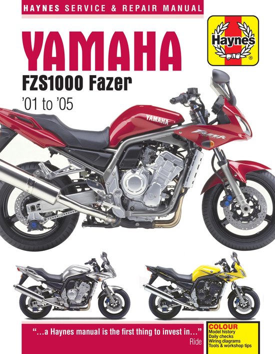 Yamaha FZS1000 Serv Repair Manual - cover