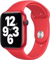 Apple Watch Sportbandje - 45mm - (PRODUCT)RED - Regular - voor Apple Watch SE/5/6/7