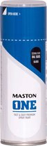 Maston ONE - spuitlak - hoogglans - signaalblauw (RAL 5005) - 400 ml