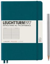Leuchtturm1917 A5 Medium Notitieboek Hardcover Gelinieerd Pacific Blue