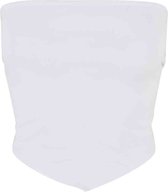 Urban Classics - Knotted Bandeau top - L - Wit